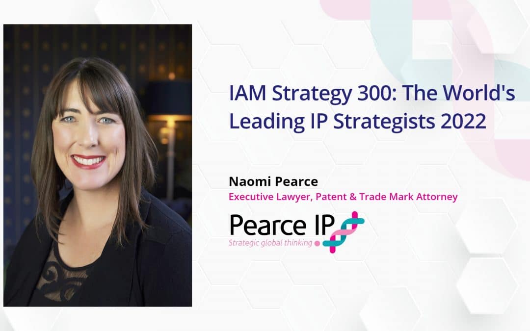 Pearce recognised as a World Leading IP Strategist by IAM Strategy 300