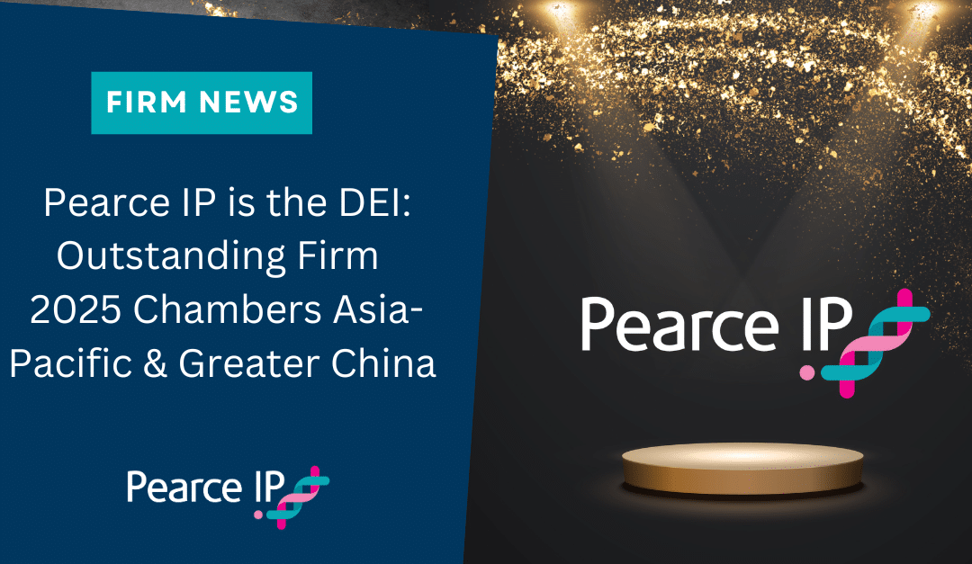 Pearce IP is the DEI: Outstanding Firm – 2025 Chambers Asia-Pacific & Greater China