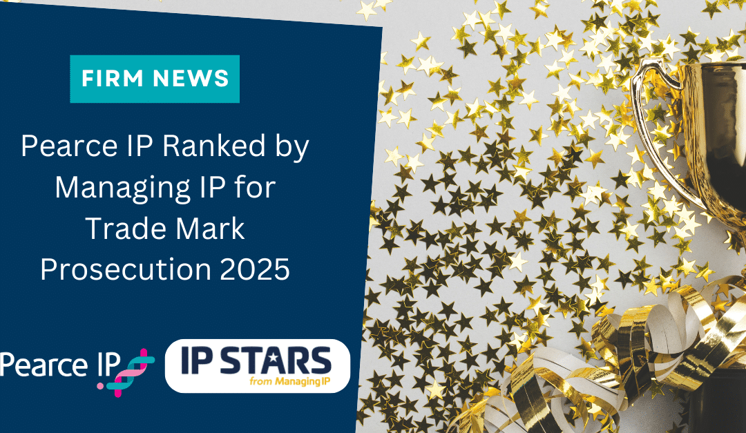 Pearce IP Ranked by MIP for Trade Mark Prosecution 2025